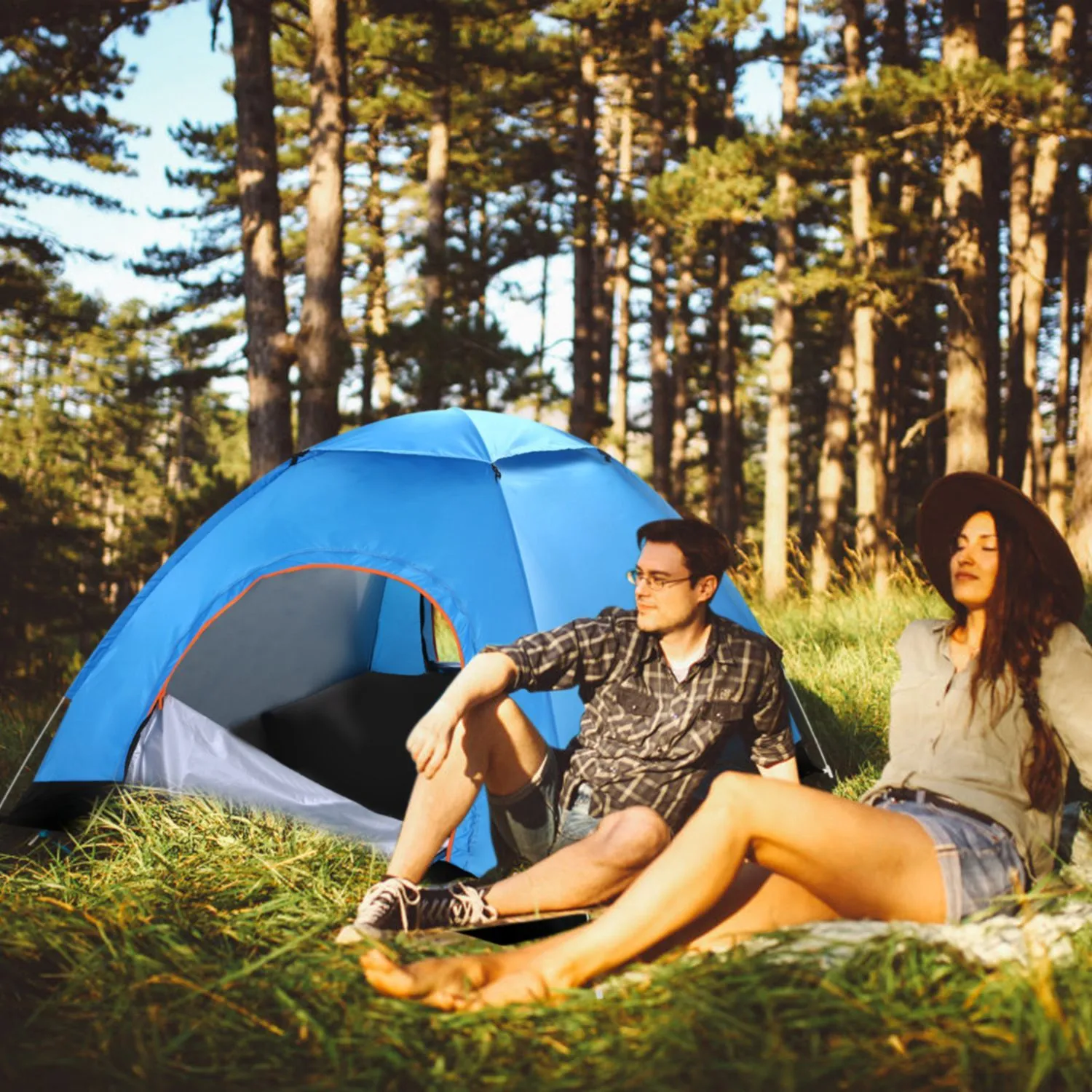 4 Persons Camping Waterproof Tent