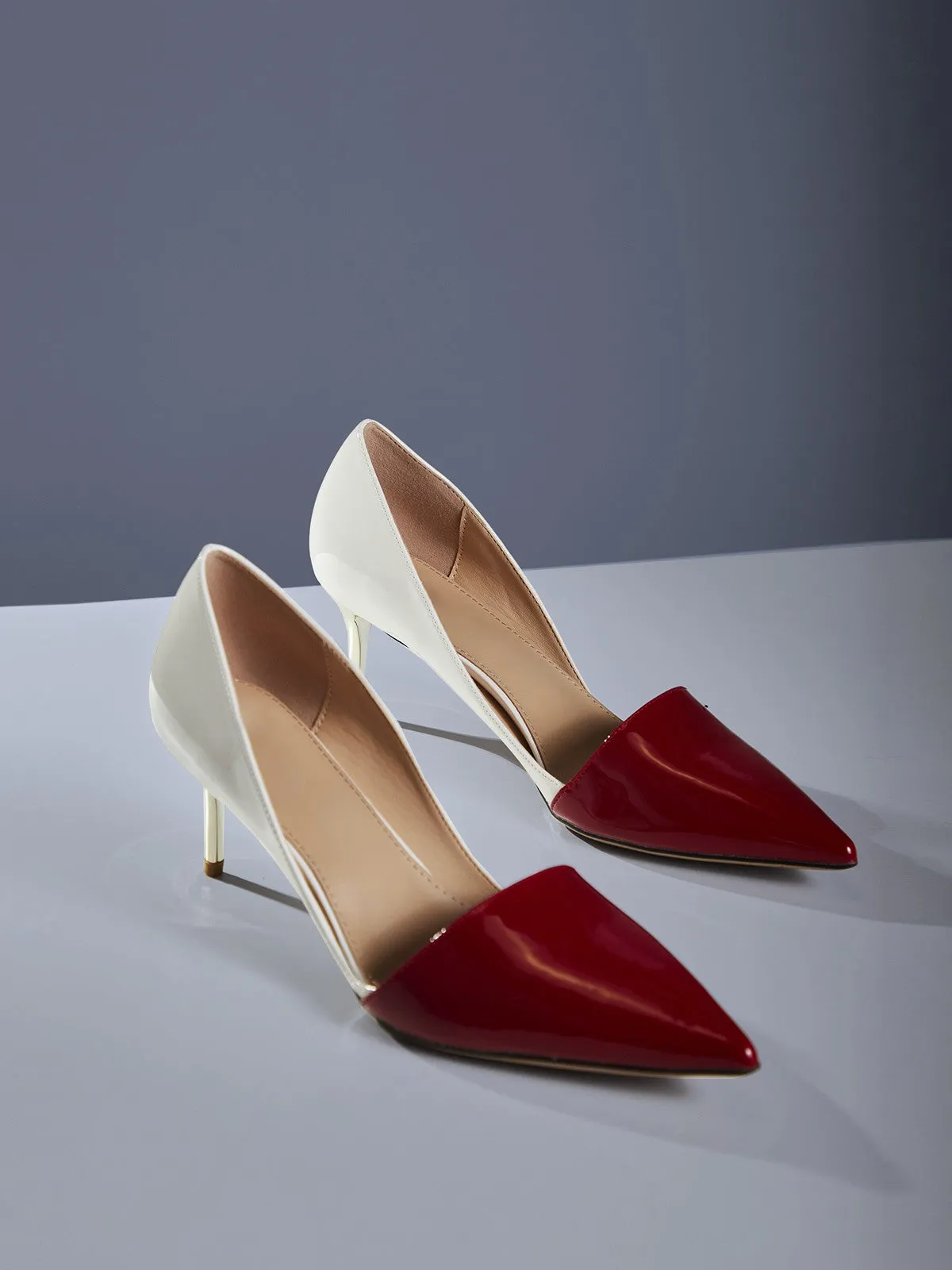 Addax Leather Heels