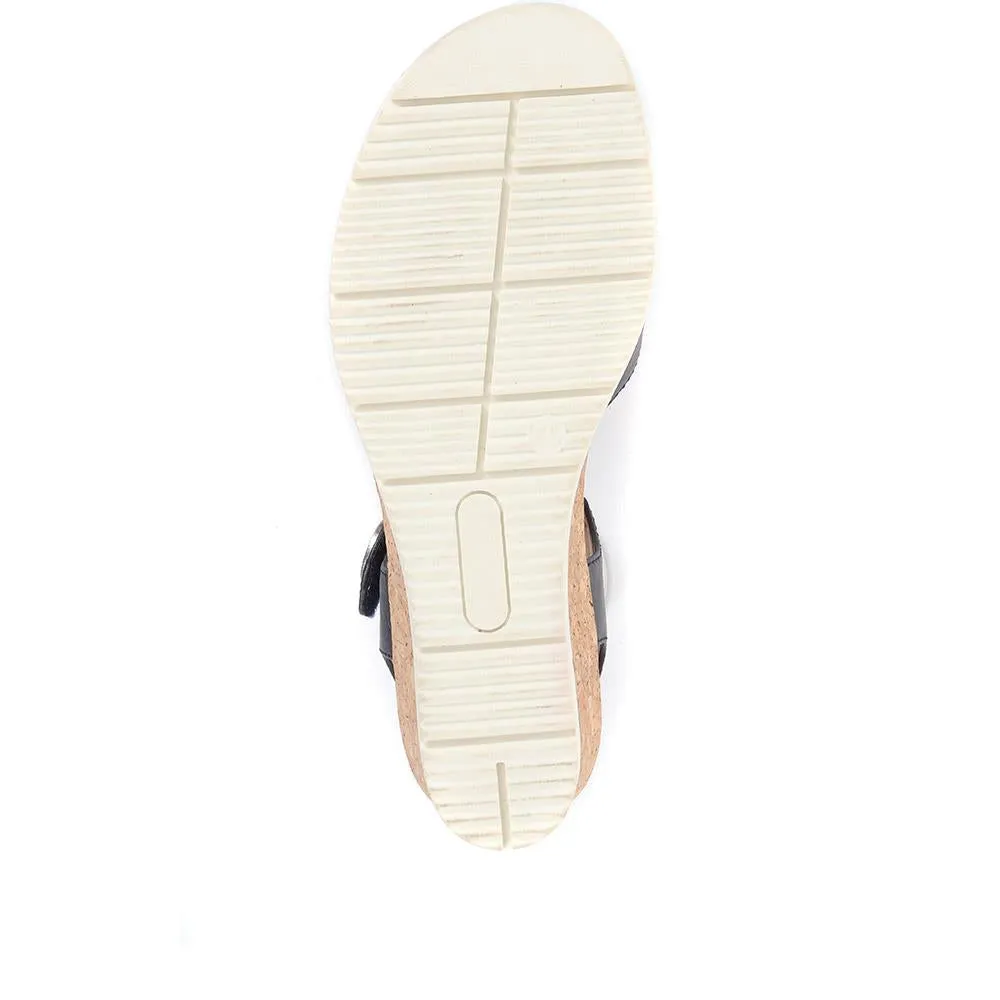 Adjustable Wedge Sandals - WBINS35160 / 321 805