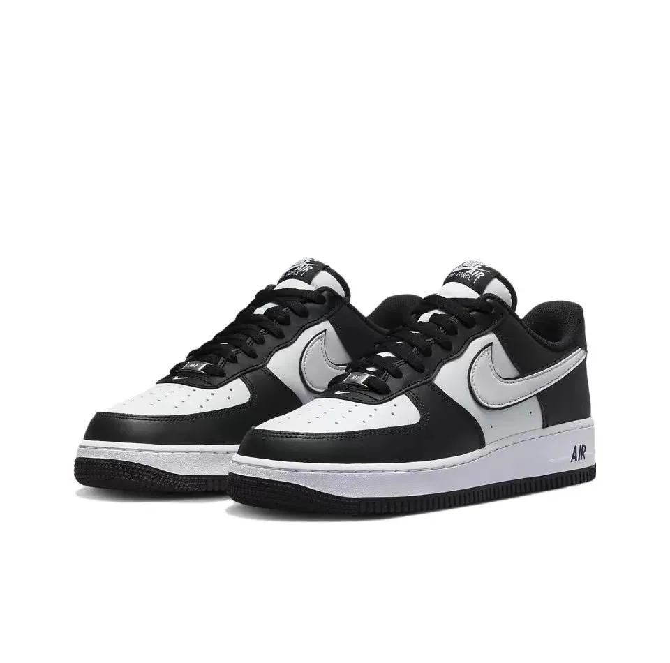 Air Force 1 Black & White Skate Shoes – Nike AF1 Casual Sports Sneakers for Men & Women, Comfortable Streetwear
