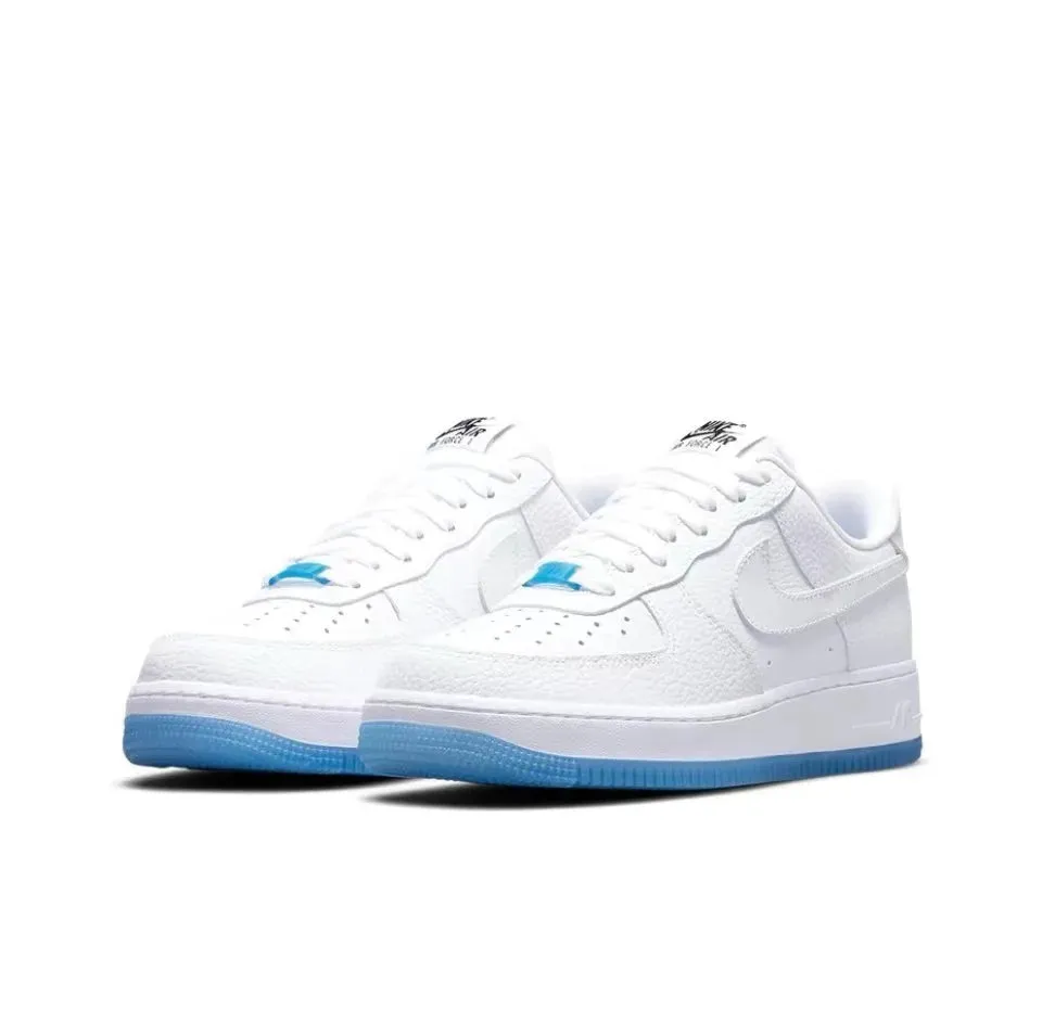 Air Force 1 Black & White Skate Shoes – Nike AF1 Casual Sports Sneakers for Men & Women, Comfortable Streetwear