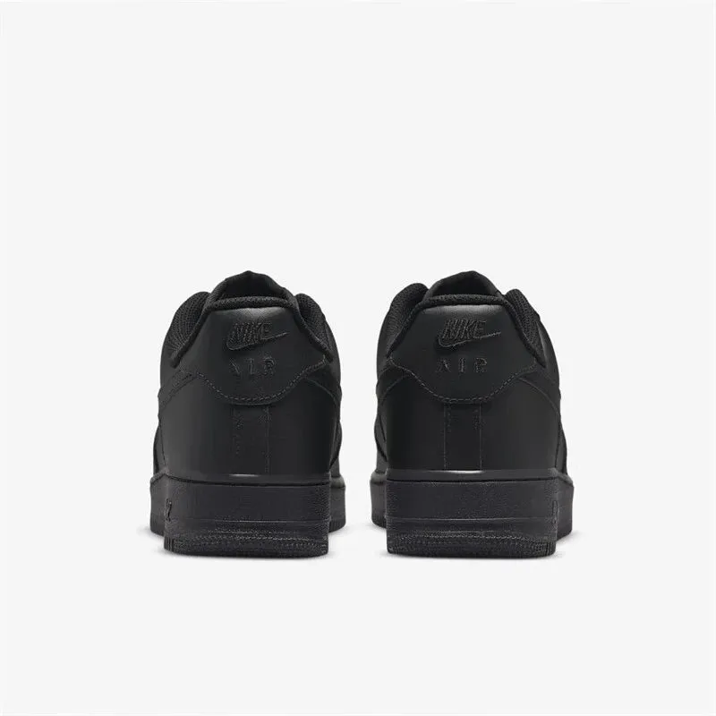 Air Force 1 Black & White Skate Shoes – Nike AF1 Casual Sports Sneakers for Men & Women, Comfortable Streetwear