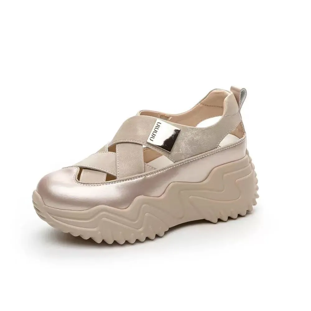 All-Match Open-Toe Thick-Soled Sandals