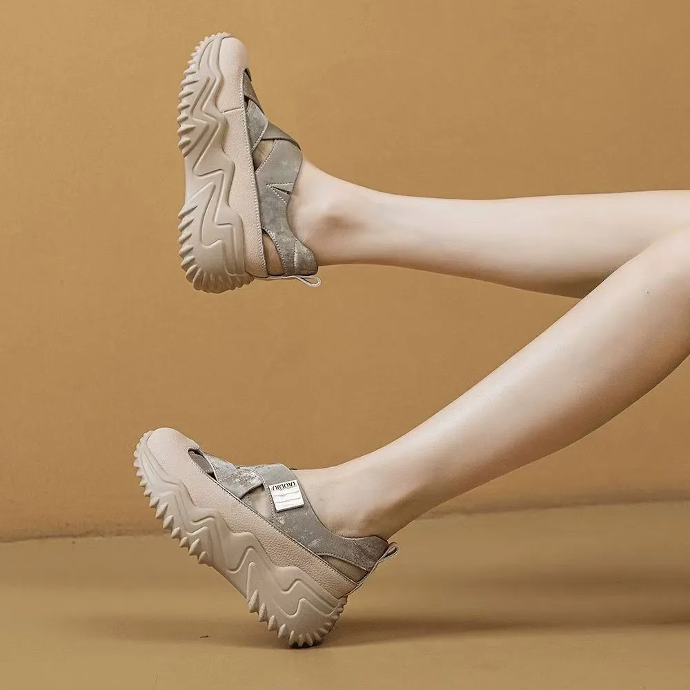 All-Match Open-Toe Thick-Soled Sandals