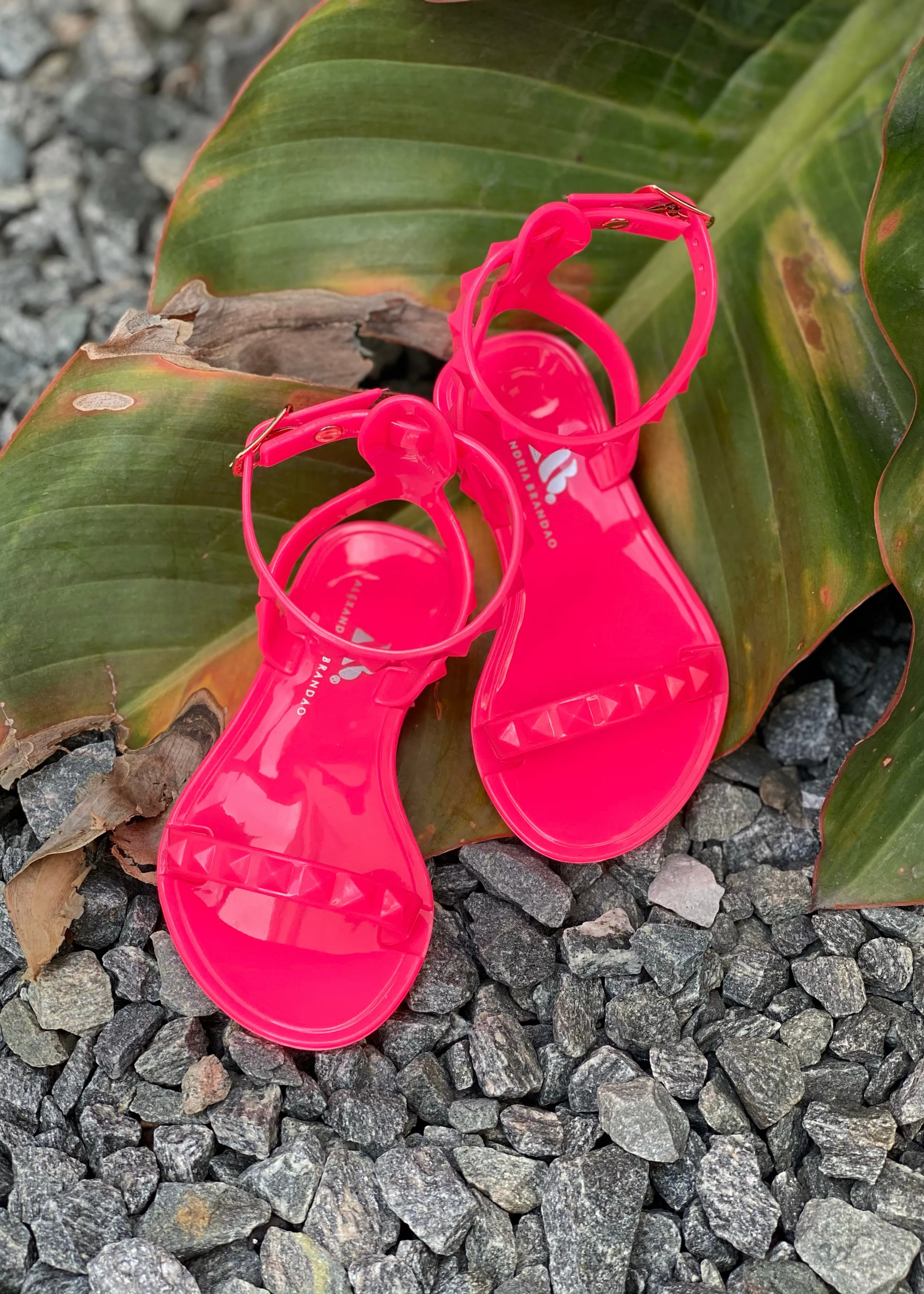 Aria Kid's Neon Pink Sandal