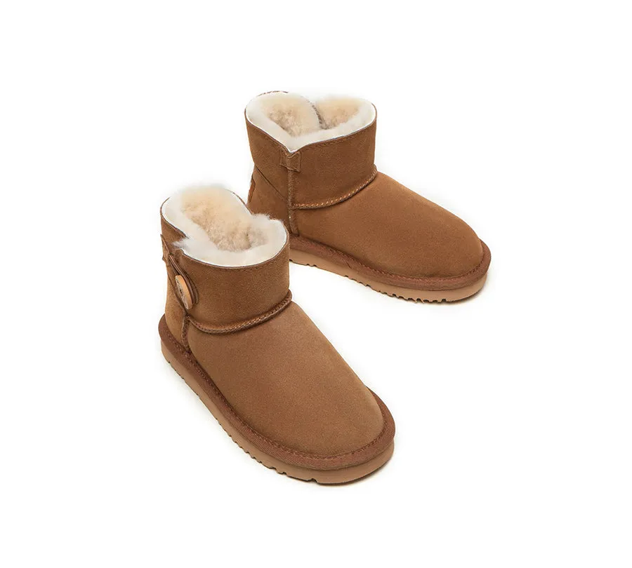 Australian Shepherd Ugg Boots Nolan Kids Mini Button