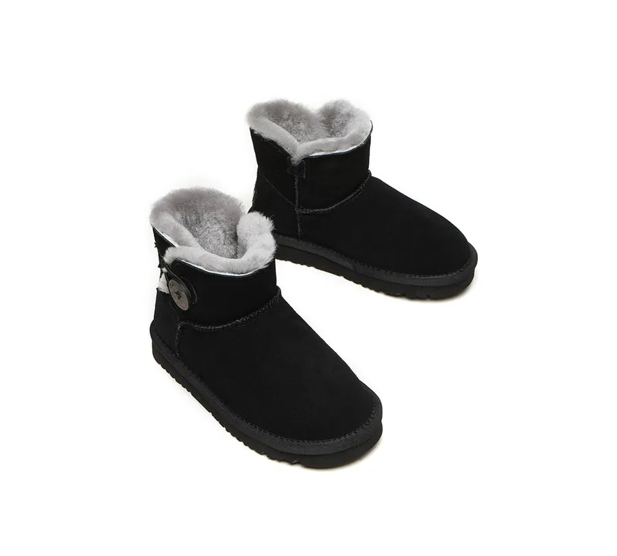 Australian Shepherd Ugg Boots Nolan Kids Mini Button