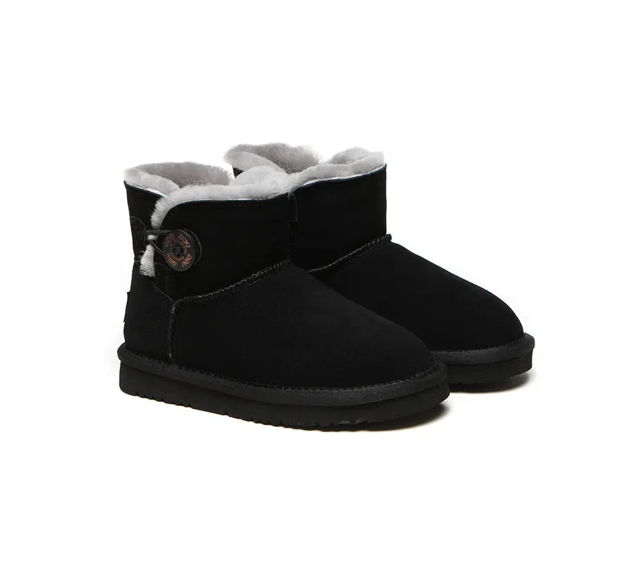 Australian Shepherd Ugg Boots Nolan Kids Mini Button