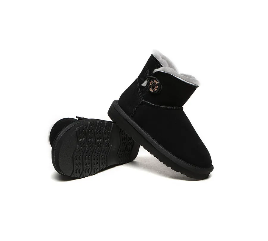 Australian Shepherd Ugg Boots Nolan Kids Mini Button