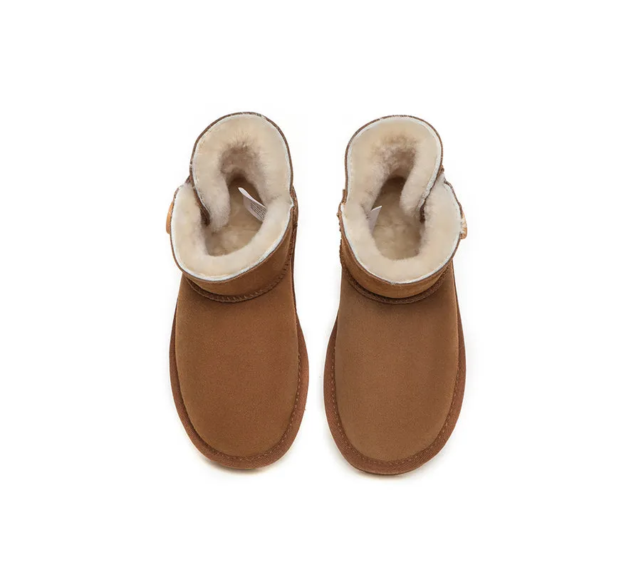 Australian Shepherd Ugg Boots Nolan Kids Mini Button