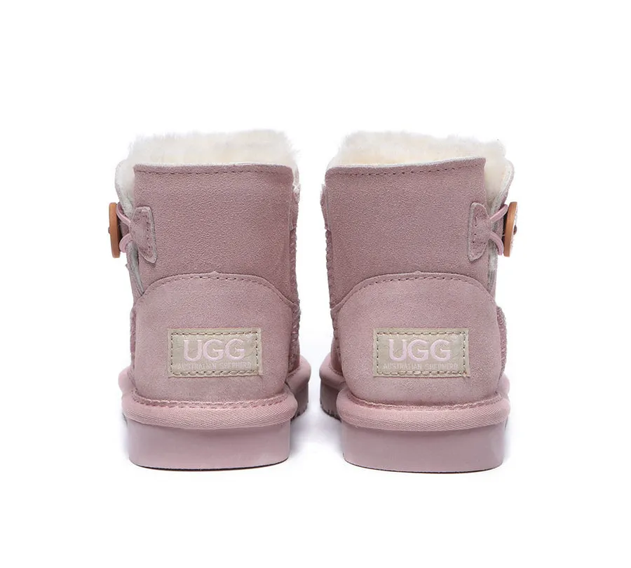 Australian Shepherd Ugg Boots Nolan Kids Mini Button