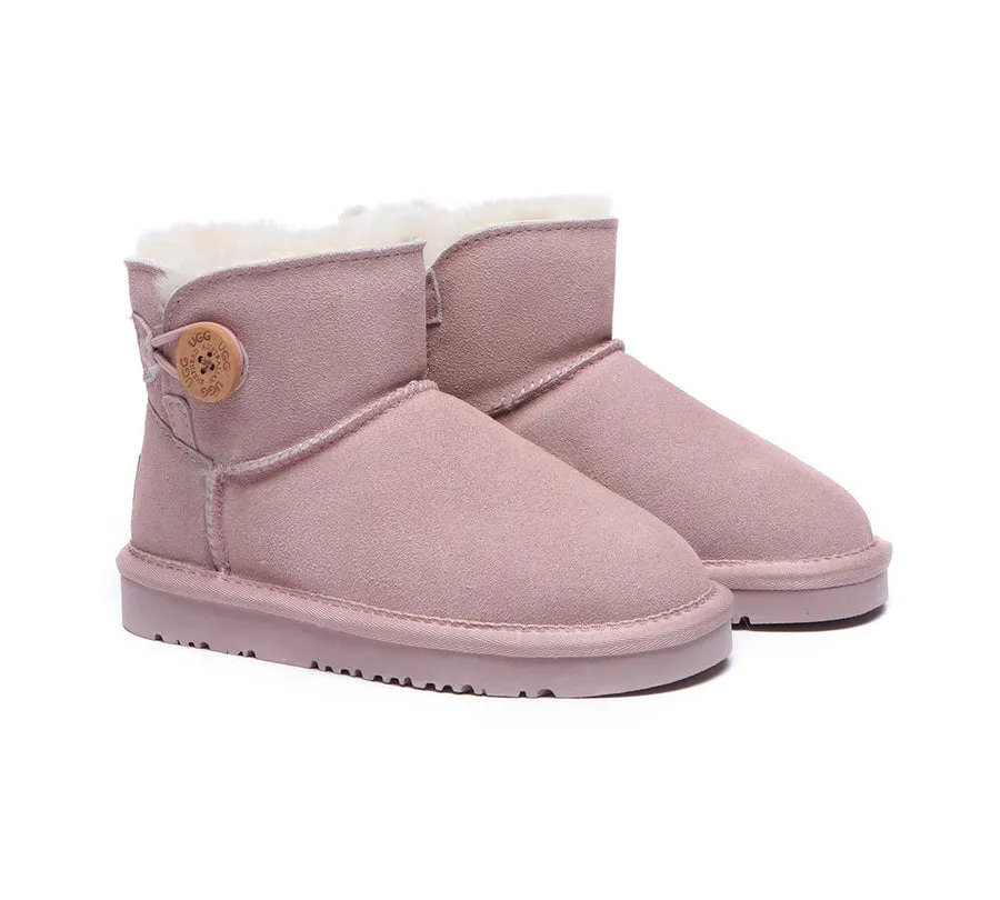Australian Shepherd Ugg Boots Nolan Kids Mini Button