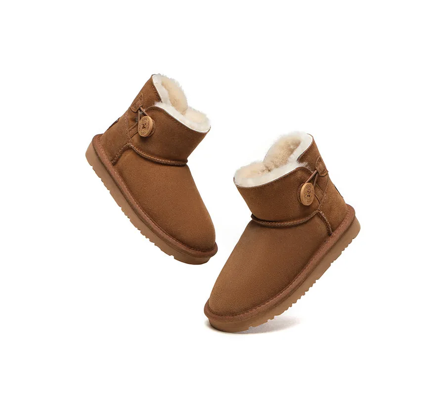 Australian Shepherd Ugg Boots Nolan Kids Mini Button