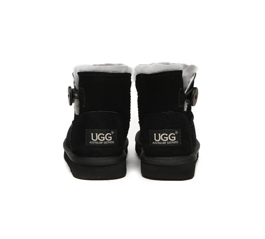 Australian Shepherd Ugg Boots Nolan Kids Mini Button
