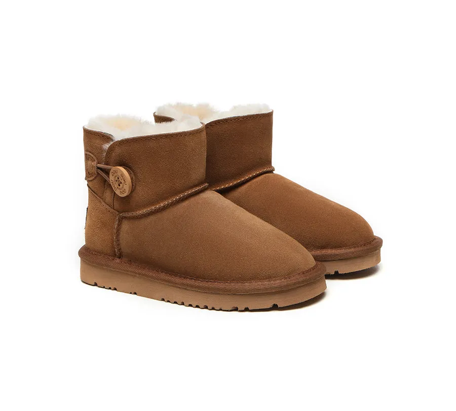 Australian Shepherd Ugg Boots Nolan Kids Mini Button