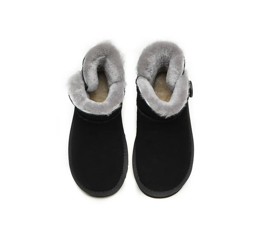 Australian Shepherd Ugg Boots Nolan Kids Mini Button