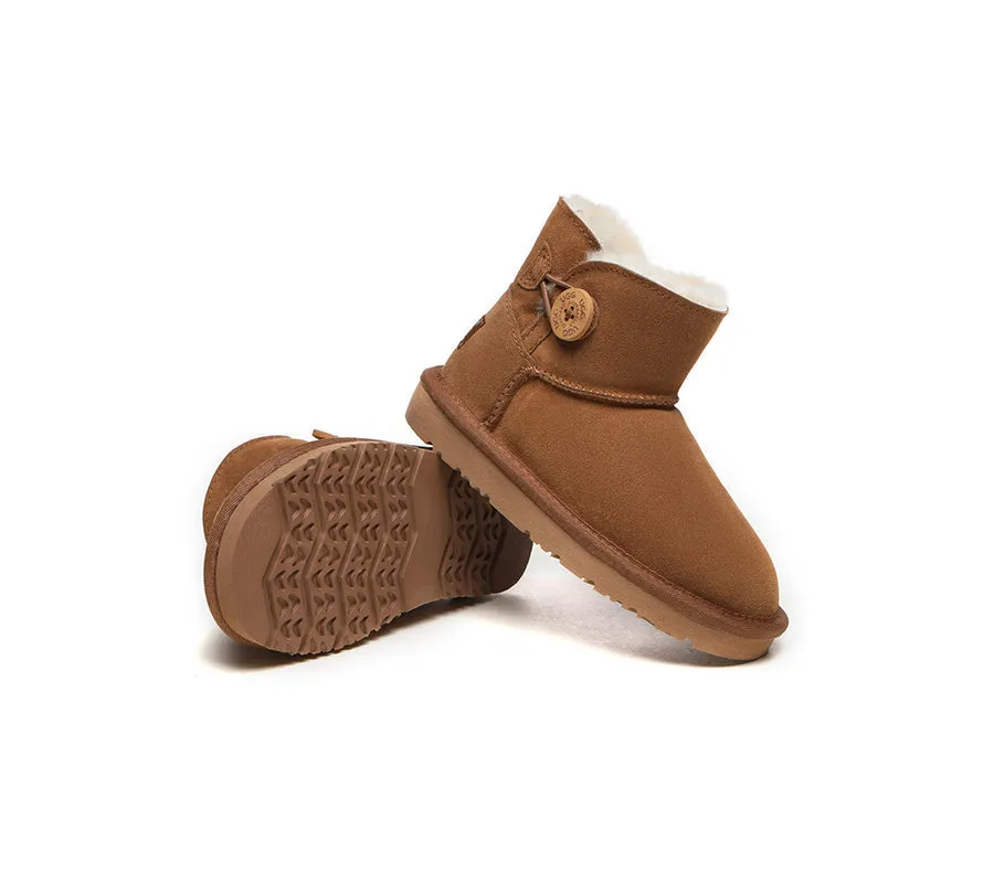 Australian Shepherd Ugg Boots Nolan Kids Mini Button