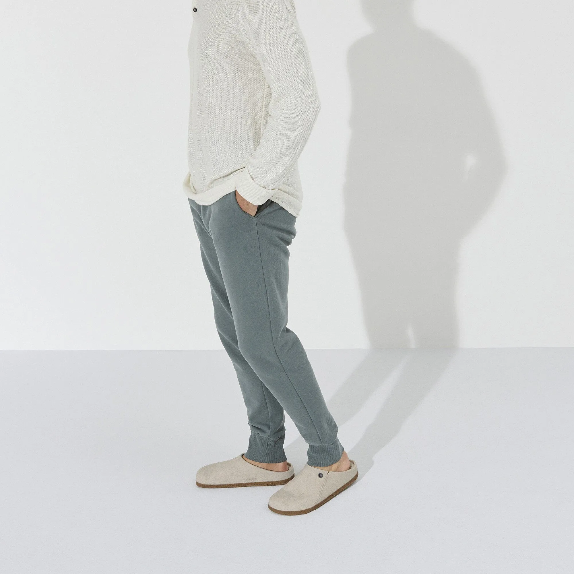 Birkenstock Zermatt Shearling Wool Slippers- Ecru