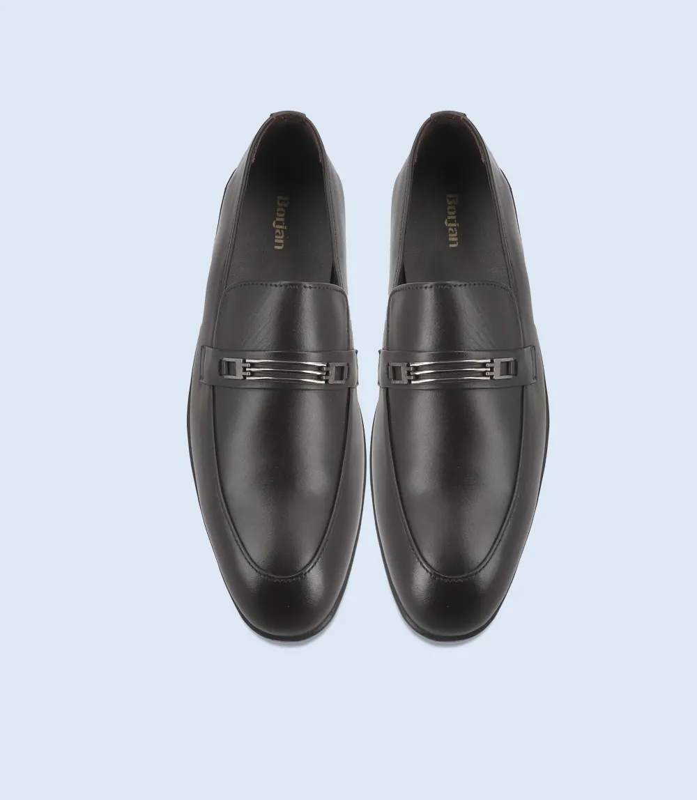 BM6743-COFFEE-Men Slip on