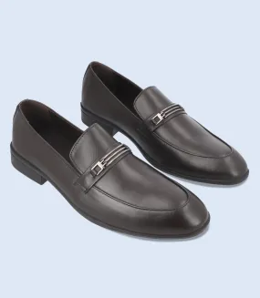 BM6743-COFFEE-Men Slip on