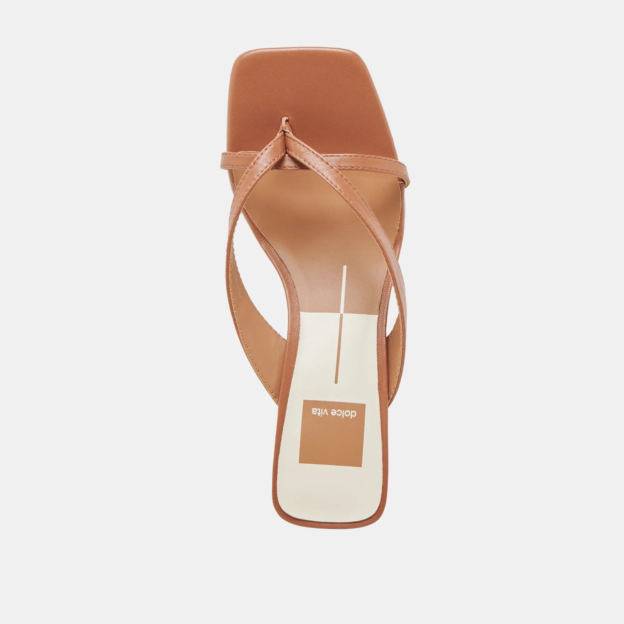 BREVEL WIDE HEELS SADDLE LEATHER