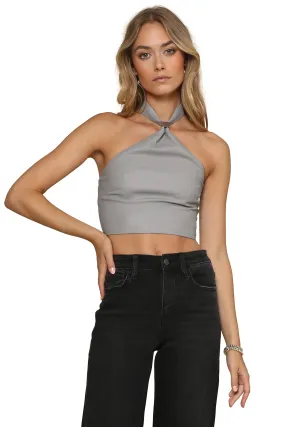 Cali Vegan Leather Top