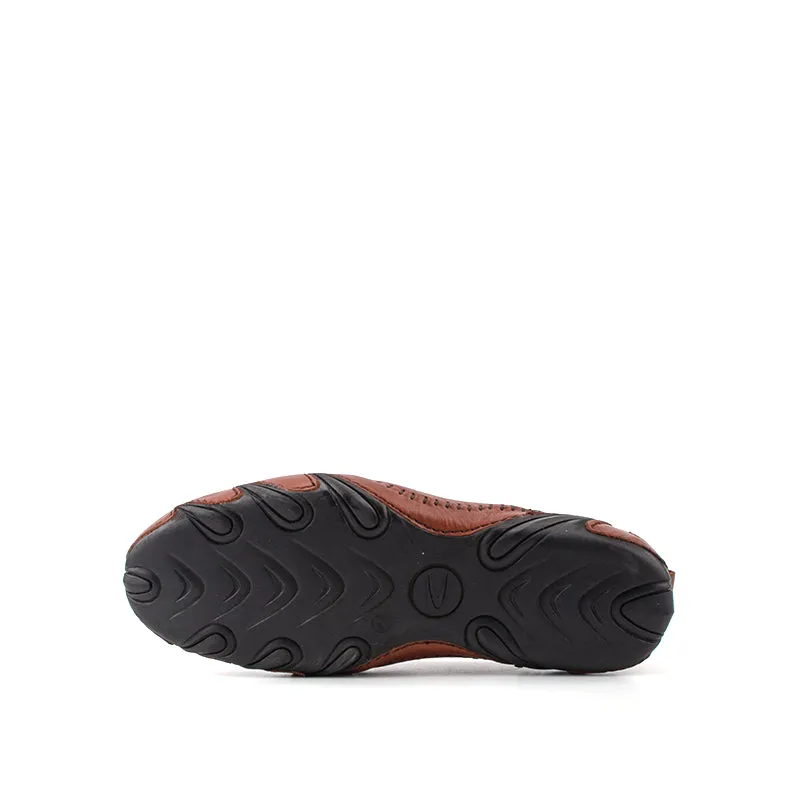 camel active Soft Leather Slip On Shoes Men Brown REMIZ 872309-AM2SV-3