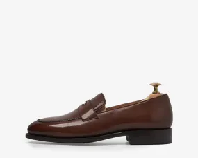 Cardiff Brown Slip-On Shoes