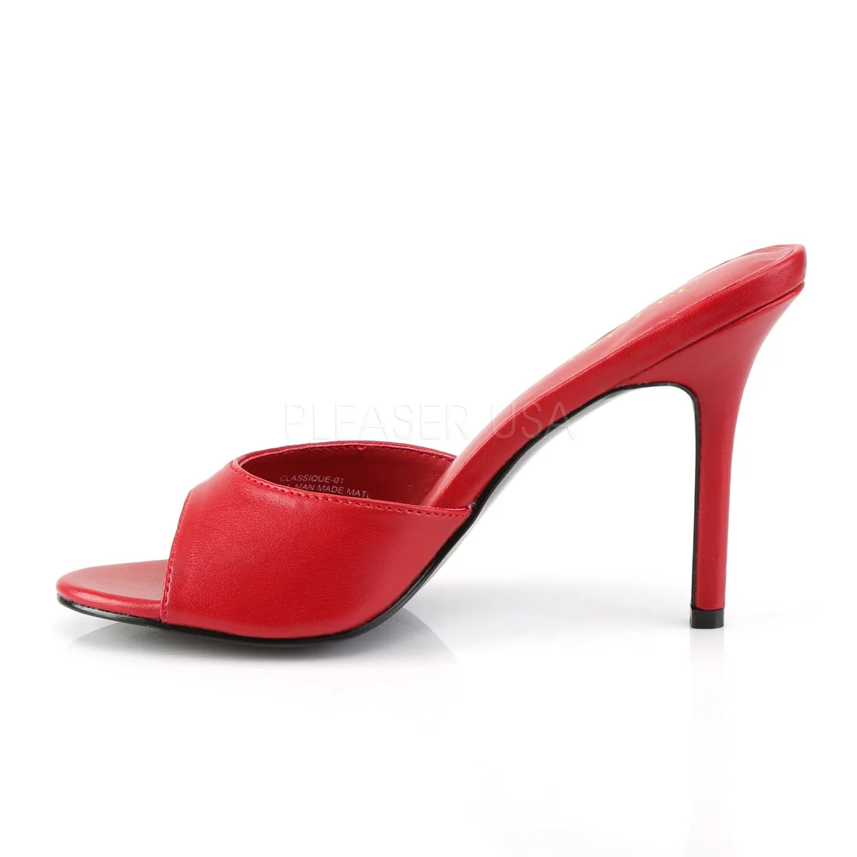 Classique Red Sexy Slides