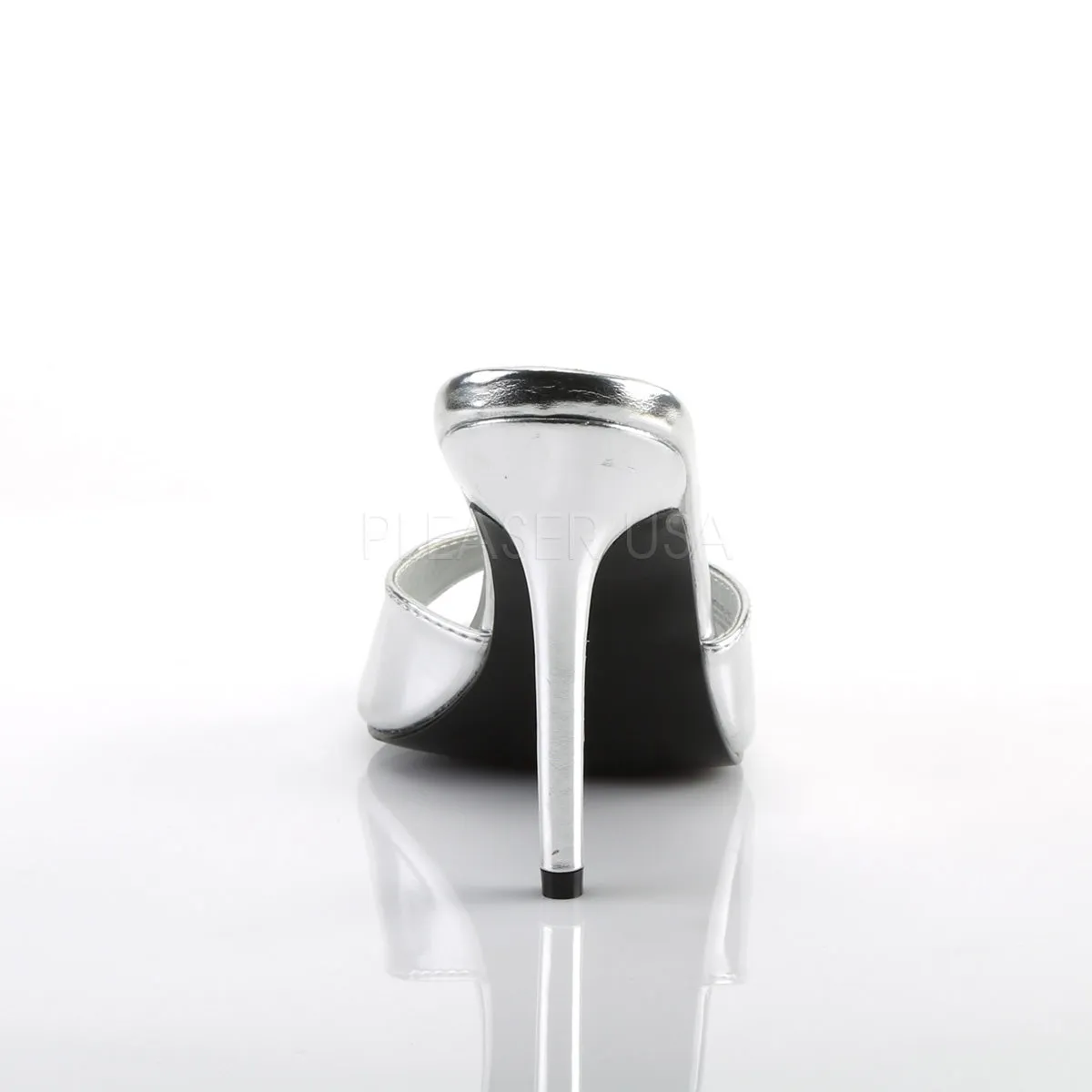 Classique Silver Sexy Slides