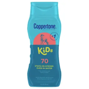 Coppertone Kids SPF 70, Sunscreen Water Resistant Lotion, 8 fl oz