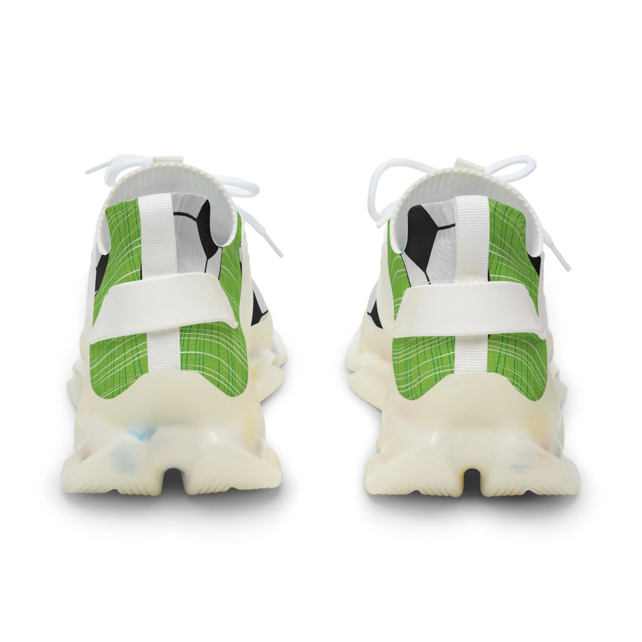Cute Soccer Ball Men's Mesh Sneakers
