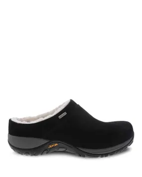 Dansko Women's Parson Slip On Shoes- Black Suede