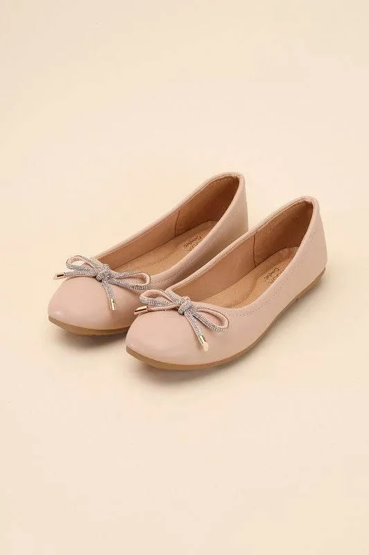 DOROTHY-77 Bow Ballet Flats