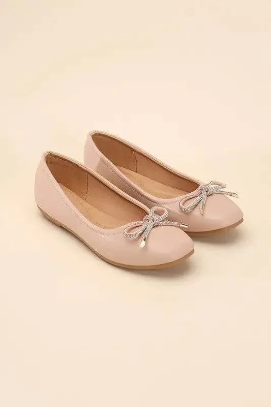 DOROTHY-77 Bow Ballet Flats