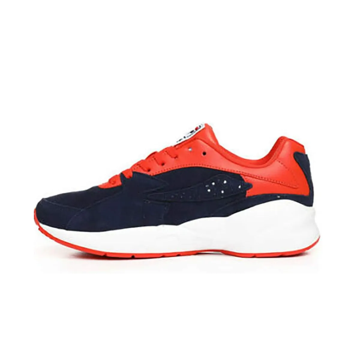 Fila Mens Mindblower Sneakers 1RM00374-064 Navy/Orange