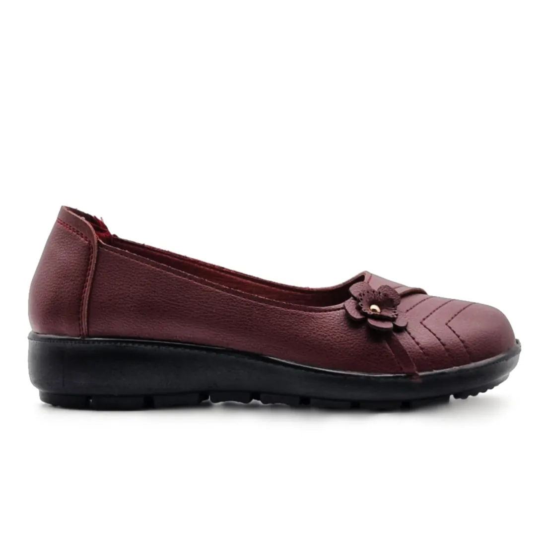 Flower Decor Slip On Shoes