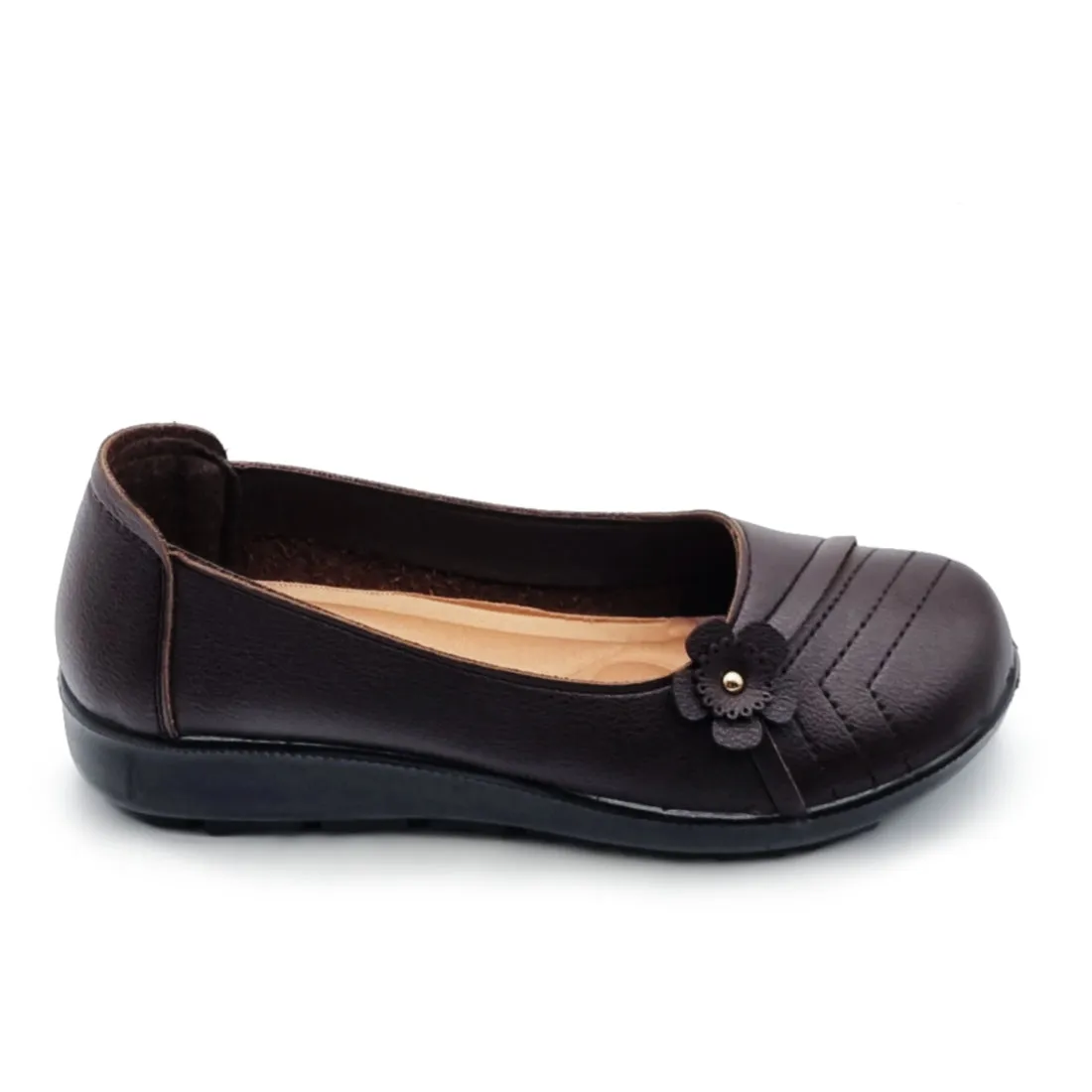 Flower Decor Slip On Shoes
