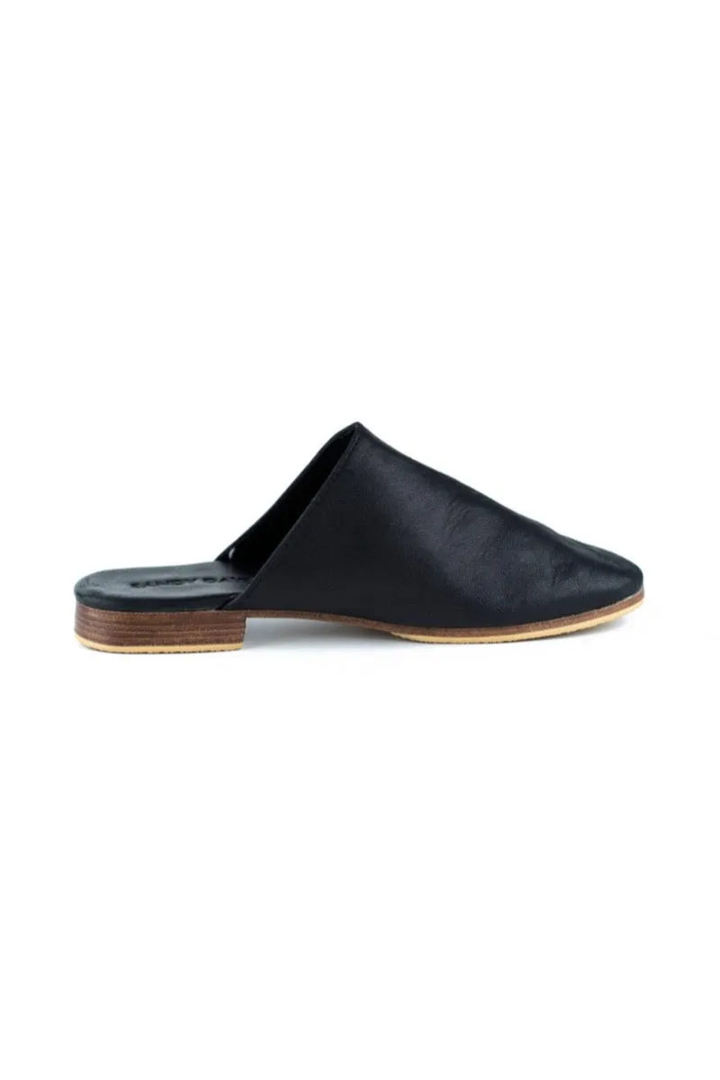 Georgie Slides Black - CLOSING DOWN SALE 50% OFF