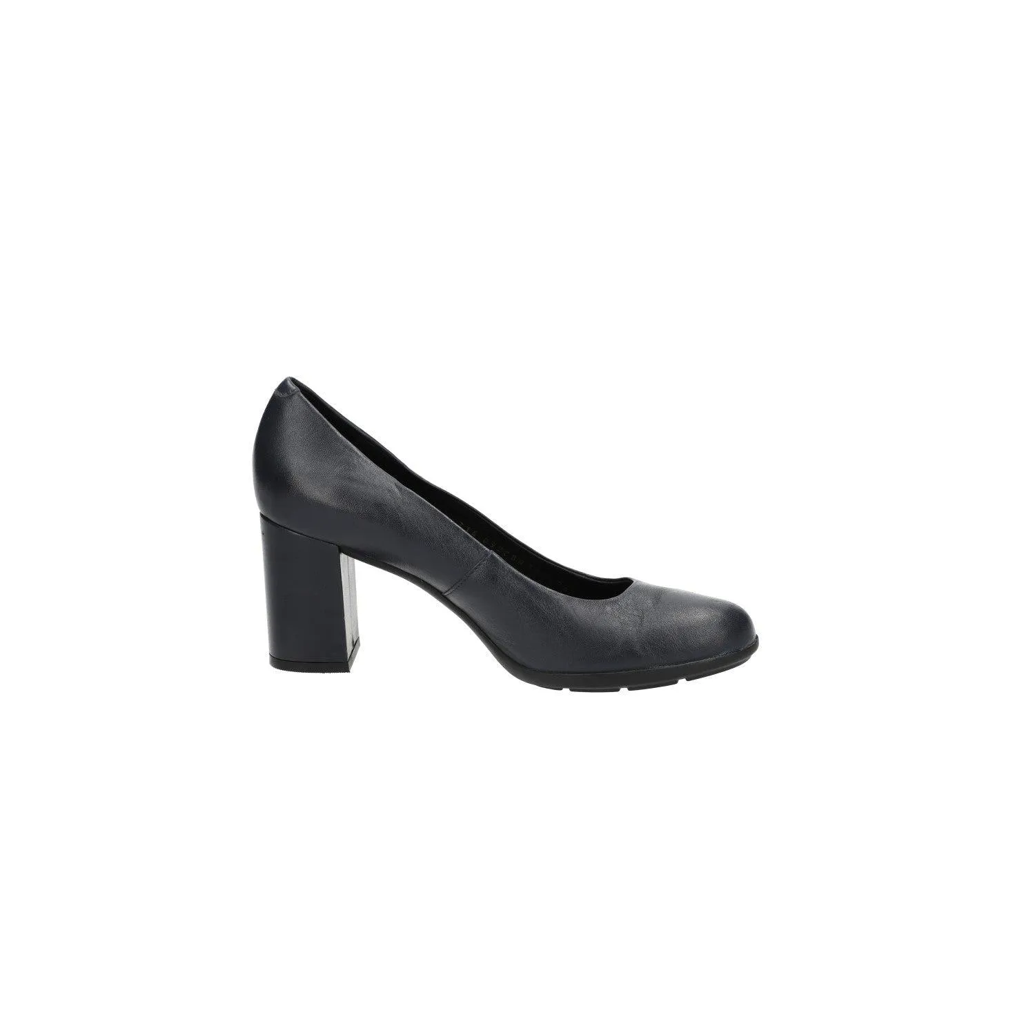 Geox D Annya A High-Heel Shoes Leather Blue Colour For Women
