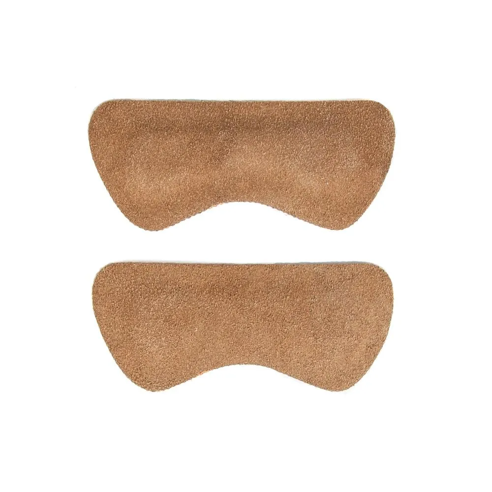 Heel Lovers Suede Leather Heel Grips, Brown - Single Pair