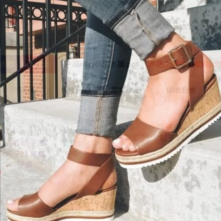 High Heel Platform Open Toe Sandals