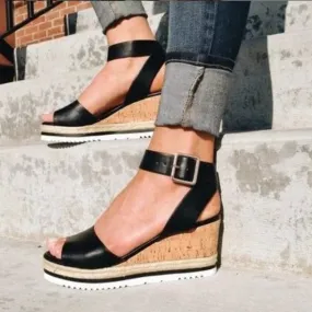 High Heel Platform Open Toe Sandals