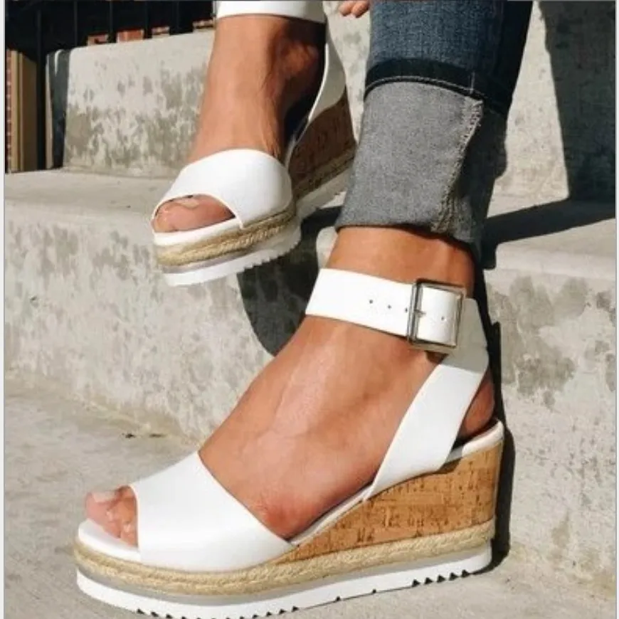 High Heel Platform Open Toe Sandals