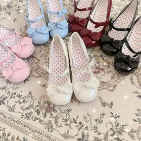 Instant Shipping! Double Bow Heels