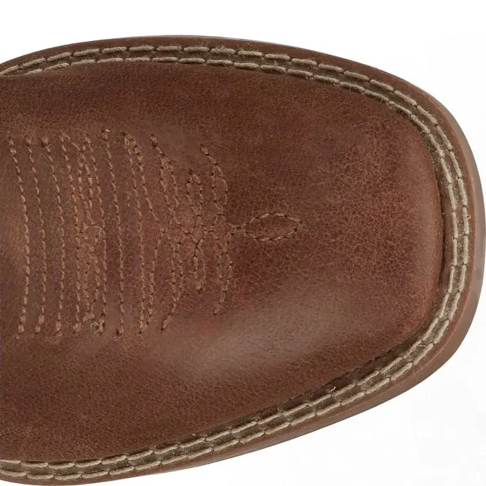 JUSTIN CANTER JUNIOR AMBER BROWN BOOT
