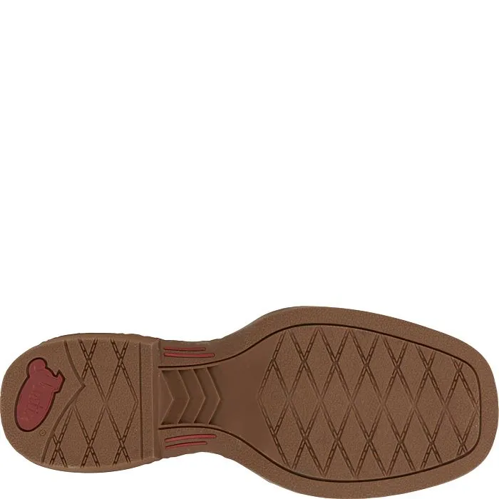 JUSTIN CANTER JUNIOR AMBER BROWN BOOT