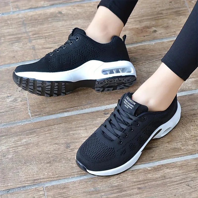 Lightweight Women’s Breathable Running Shoes | Non-Slip Air Cushion Sneakers for Training, Walking & Tennis - Perfect Gift for Her