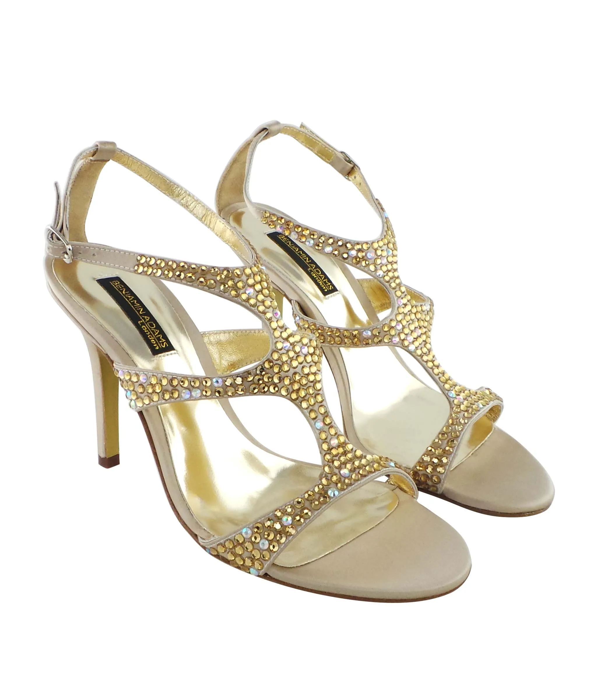 Lisbon Bejeweled Sandals