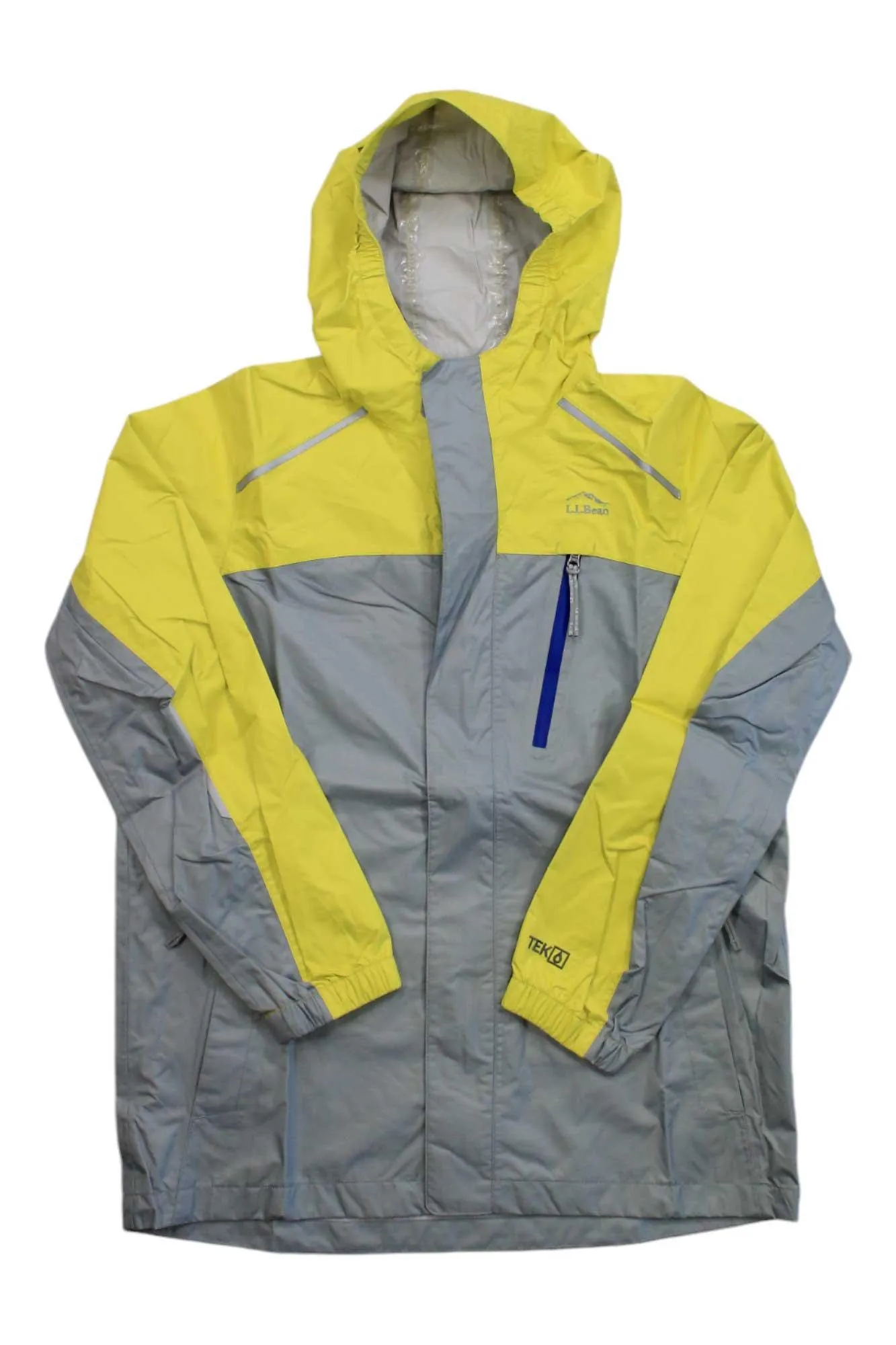 L.L.Bean Kids' Color Block Trail Model Rain Jacket